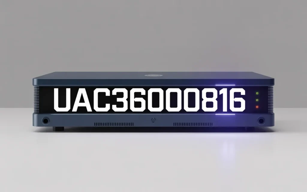 UAC3600816: A Practical, Plain-English Guide for Modern Organizations UAC3600816